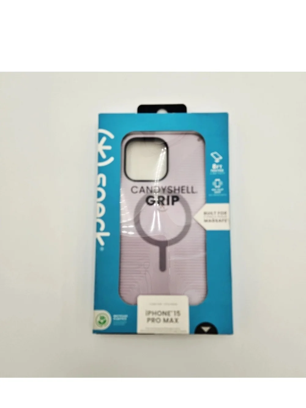 Speck CandyShell Grip Case for iPhone 15 Pro Max - Lilac